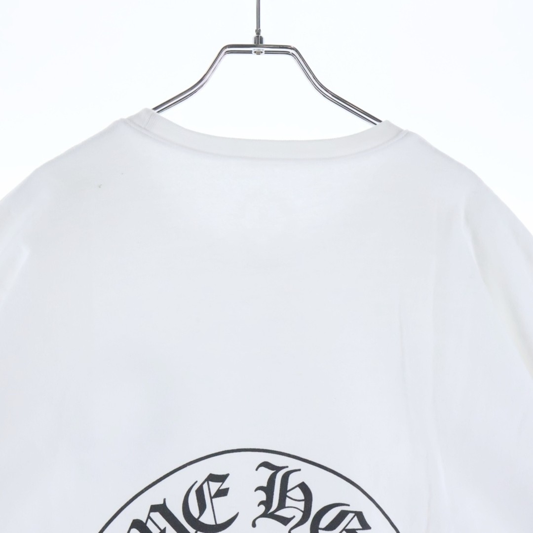 CHROME HEARTS Horseshoe Crewneck Sweatshirt Print Sleeve Floral Sweat Used d10ac thumbnail 4