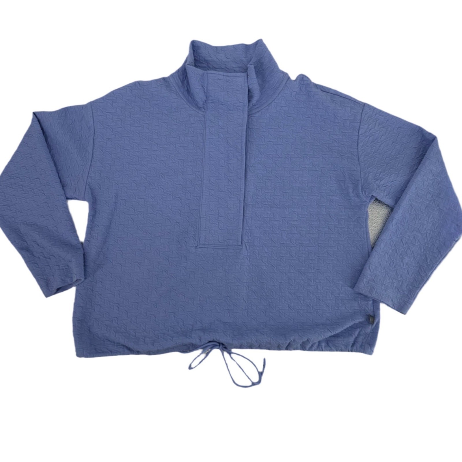 Talbot Snap Placket Pullover Puckered Jacquard Pe… - image 3
