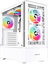Gaming Computer Nvidia RTX 5050 RYZEN 6-Core NVME SSD Windows 11 Pro RGB Case