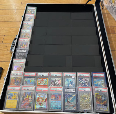 Vending TCG Card Riser made for Evo Retro 36x24 Showcase | Vending Trade show
