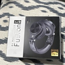OneOdio Fusion A71 DJ Headphones Black Hi-Res Audio Adapter-Free Shareport DJ