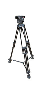 Manfrotto 516 tripod Pro Video Tripod Fluid Head Quick Release Supports 22lbs