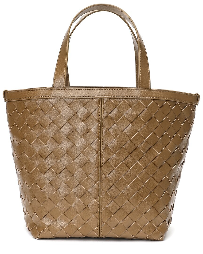Louis Vuitton Naviglio Brown Leather Shoulder Bag