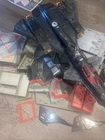 :1984 G.I. Joe Cobra Hasbro Estate Barn Find jet, Fortress Parts Lot F