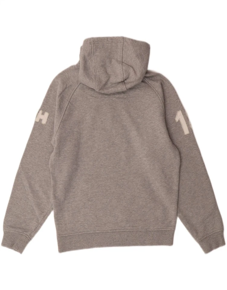 Sudadera con Capucha Helly Hansen Mujer Gráfica Reino Unido 14 Gris Medio Algodón CM13 Foto 2 de 3