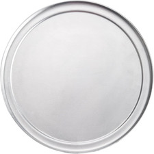 TP18 18” Diameter Pizza Pan - 18-Gauge Aluminum - Commercial Wide Rim - 16 In...