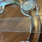 Staffan Gellerstedt 9.25” Pukeberg Glass Ice Ring Candle Holder MCM Sweden 1970 — photo 7