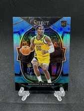 Bennedict Mathurin Panini Select Concourse RC Light Blue Prizm #053/299 Rookie