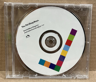 Pet Shop Boys Yes Pet Shop Boys CD PROMO ASTRALWERKS white disk label US VG