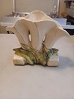 Vintage MCCOY POTTERY TRIPLE CALLA LILY VASE
