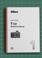 Nikon 1 V2   Reference Manual User Guide Instructions   235 Pages   USA Made