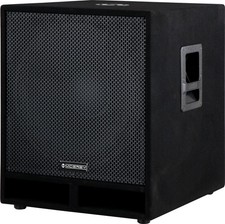 Enceinte DJ PA Haut-Parleur 18" 45cm Subwoofer Box Caisson Basse Passive 1800W