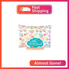 Little Sleepy Head Youth Pillow Case - 100 Made Cotton  Hypoallergenic Pillow