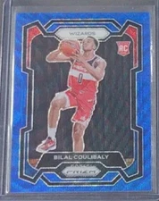 BILAL COULIBALY Blue Wave Prizm Rookie RC SP #153 Wizards 2023-24 Panini France