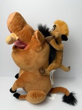 Disney Parks Lion King Timon  Pumbaa 12.5  Plush