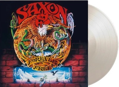 Saxon Forever Free LP Album vinyl record limited White numbered remaster 180gram