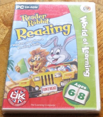 Reader Rabbit - Lesealter 6 bis 8 Jahre (PC CD-ROM) - Neu & werkseitig versiegelt