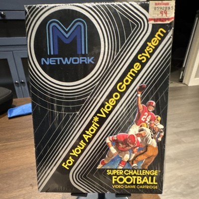 Mattel Electronics Super Challenge Football Atari Sports Game 2 Players