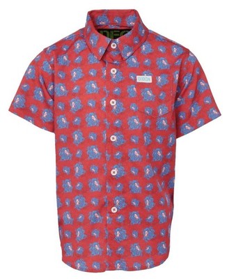 Dixxon Flannel Company Men s Rosa Muerta Button Up Shirt Size L NWT Rose Skulls
