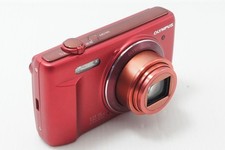 OLYMPUS STYLUS VR-370 Red Compact Digital Camera Tested Working Japan