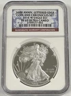 2016-W American Silver Eagle PROOF Coin & Chronicles Set NGC PF 69 Ultra Cameo