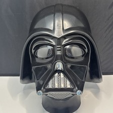 Vintage Star Wars Darth Vader Mask 2005 Rubie's Halloween Costume