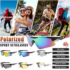 Sports Sunglasses Anti Glare Running Cycling Glasses Outside Fishing Sun Glasses