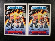 Lady Gaga James Hetfield Metallica 2017 Shammy's Garbage Pail Kids 2 Card Set