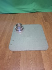 Stainless Steel Flow Test Kit Ring & Plate for Liquid Floor Screed