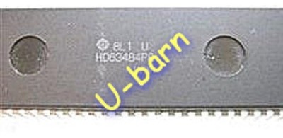   HD63484P8 DIP-64 Non-VGA Video Controller *mp