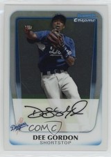 2011 Bowman Chrome Prospects Auto Dee Gordon #BCP80 Auto t2b