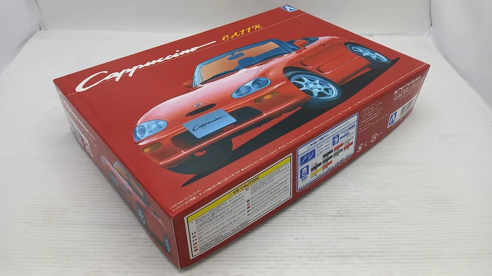 AOS051498 Aoshima Suzuki Cappuccino EA11R 1/24, kit di montaggio completo - Immagine 3 di 4