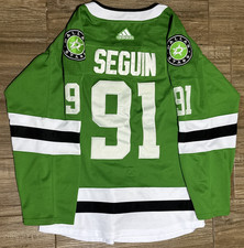 Tyler Seguin #91 Dallas Stars NHL Hockey Adidas Green Jersey Size 52 / XL
