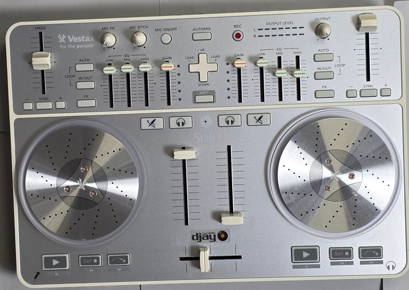 Vestax Spin USB MIDI/AUDIO DJ Controller for Mac computers | eBay