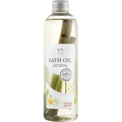Kanu Nature Badeöl Monoi de Tahiti 250ml - Naturkosmetik Körperpflege