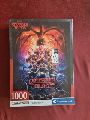 Puzzle 1000 Teile ''Stranger Things'' Clementoni, incl. Poster - OV