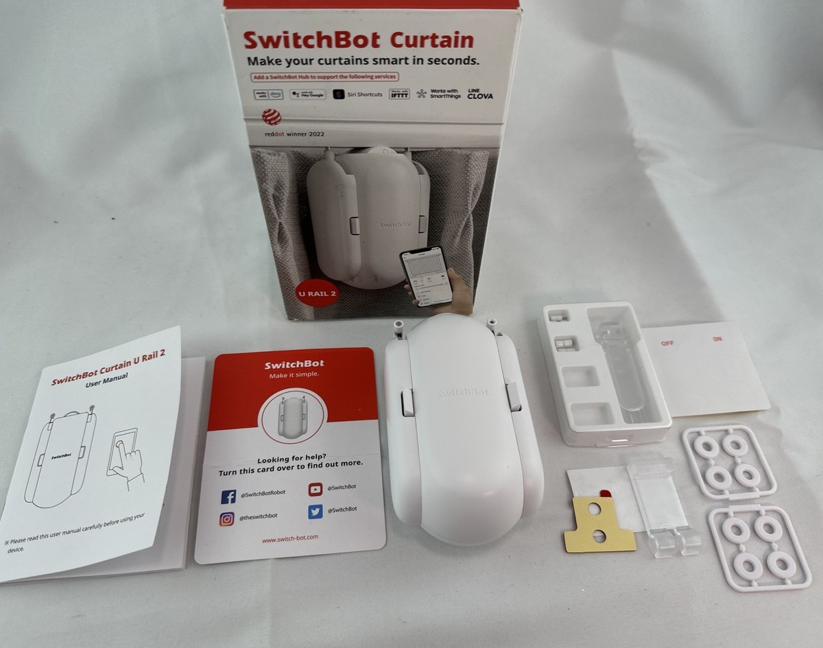 【今日限定】SwitchBot Curtain U RAIL 2 a SwitchBot Curtain U RAIL 2 Smart Electric Wireless App/Auto