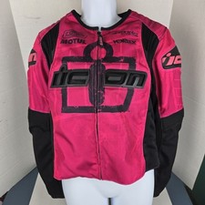 Icon Overlord Womens Mesh Padded Motorcycle J...