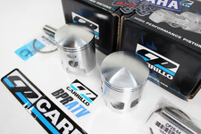 New Cp-carrillo Banshee 350 Forged Pistons 65mm Big Bore Rings Pins Clips Pair New Cp-carrillo Banshee 350 Forged Pistons 65mm Big Bore Rings Pins Clips Pair