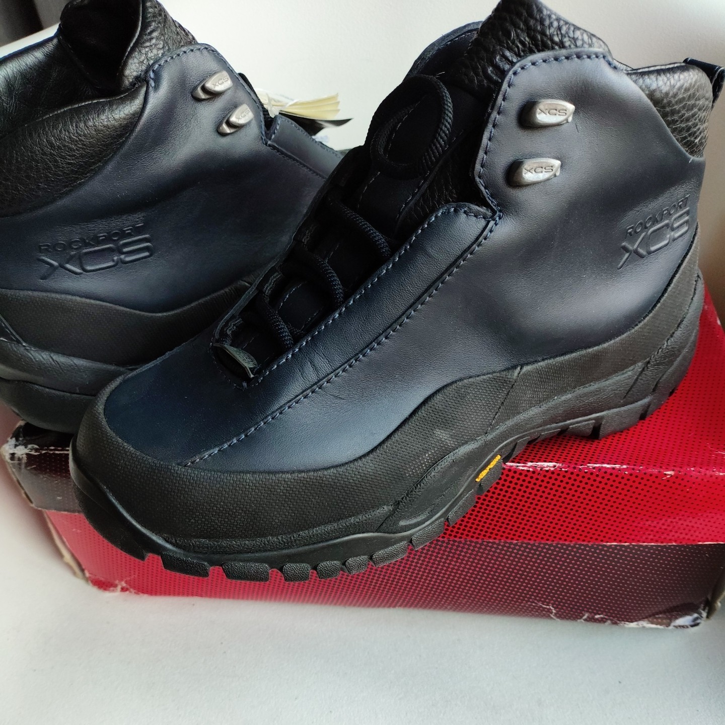 Rockport Xcs Mens Boots  Size 9 Hydro Shield Hiking Boots vibram waterproof image 4