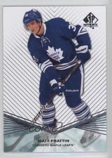 2011-12 SP Authentic Rookie Extended Series Matt Frattin #R89 1k9