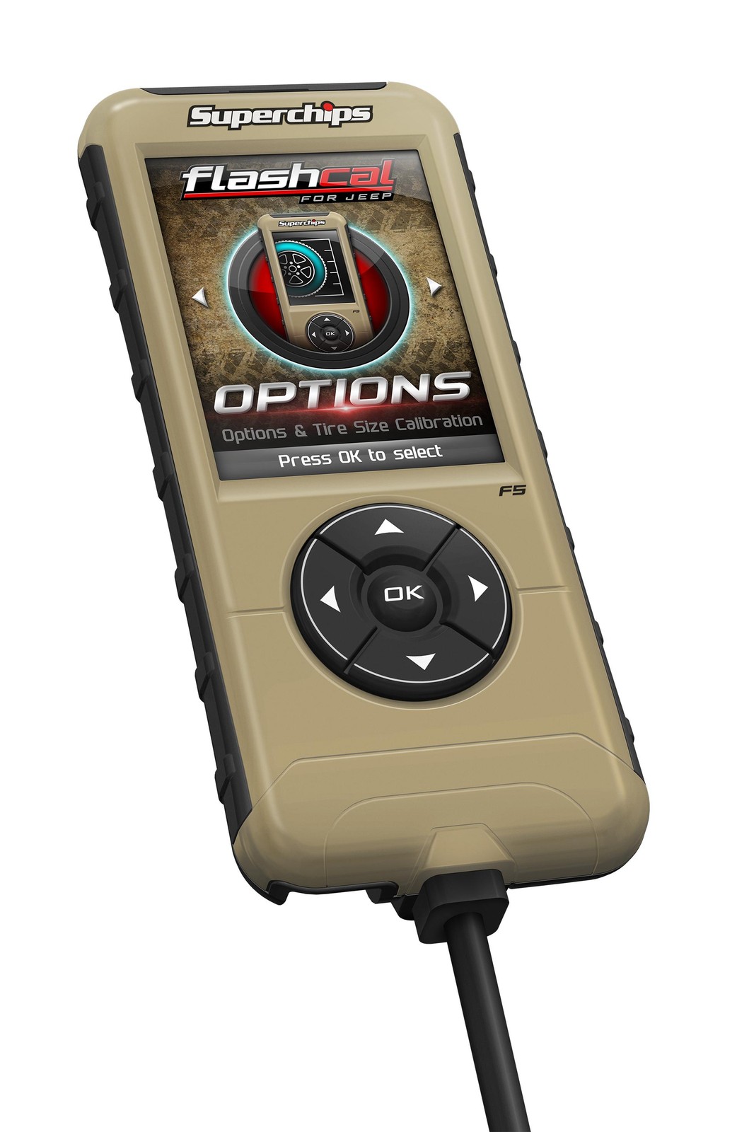 SuperChips Computer Chip Handheld Monitor for 07-18 Jeep Wrangler JK