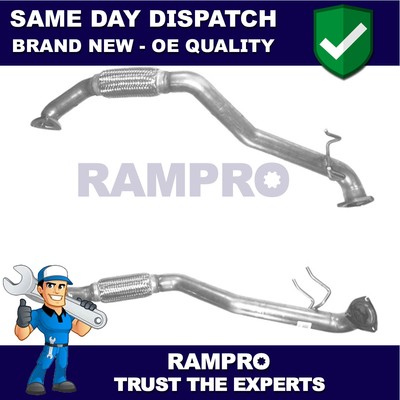 Rampro Front Exhaust Pipe Euro 2 Fits VW Transporter 1998-2003 2.5 TDi