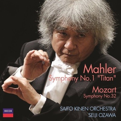 Seiji Ozawa LIVE CD (UHQCD) Mahler Sym. No.1 Titan/Mozart Sym.No.32 Japan NEU
