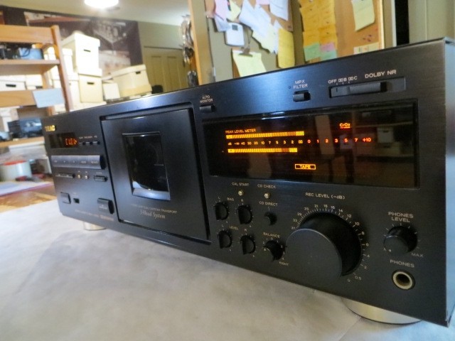 TEAC V-5000 Stereo Cassette Deck Plus Remote | eBay