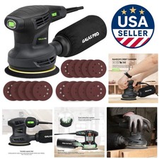 Versatile Electric Sander with Built-In Dust Collection  15 Discs for Polishing
