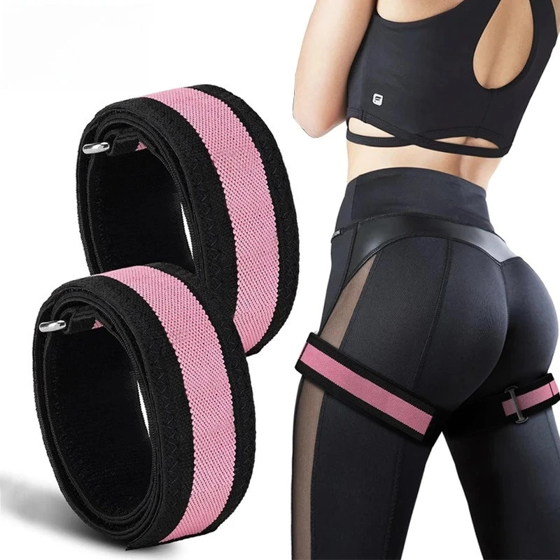 Thigh BFR Straps Blood Flow Restriction Resistance Elastic Band Adujsted