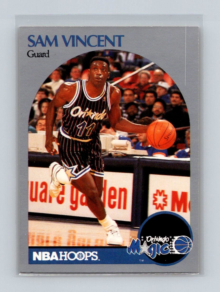 NBA HOOPS 1990-91 Sam Vincent #223