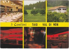 TAIO - TRENTO - RISTORANTE BAR DISCOTECA "3 CONFINI" -62050-