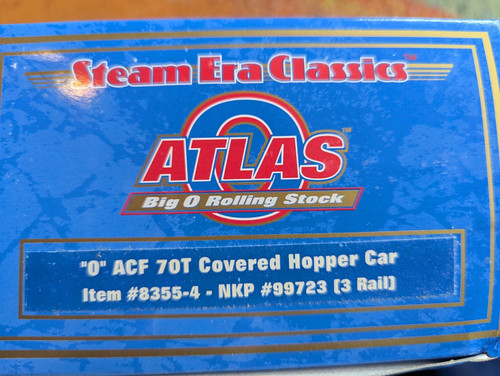 Coche tolva cubierta Atlas calibre O ACF 70T 8355-4 NKP #99723 | Condition: New